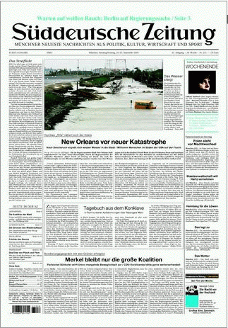 Bund Für Vereinfachte Rechtschreibung, Institutionen: Süddeutsche Zeitung 463_x_323_gif